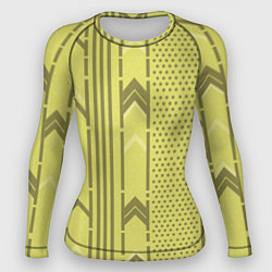 Рашгард женский Закулисье классические обои, цвет: 3D-принт