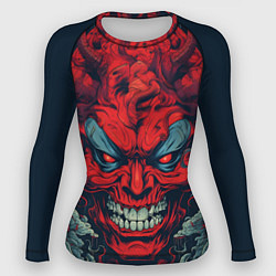 Женский рашгард Red demon Oni