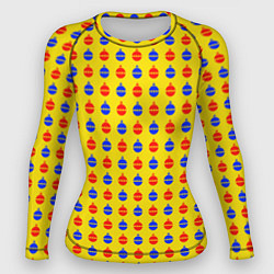 Женский рашгард Яркие шары