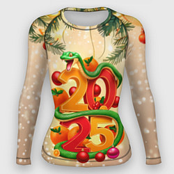 Женский рашгард Веселая змея 2025