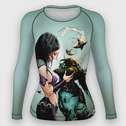 Рашгард женский Mileena & Kotal Kahn - Mortal Kombat, цвет: 3D-принт