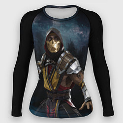 Женский рашгард Mortal Kombat - Скорпион