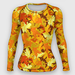 Женский рашгард Золотая кленовая осень
