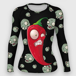 Женский рашгард Перчик из игры растения против зомби
