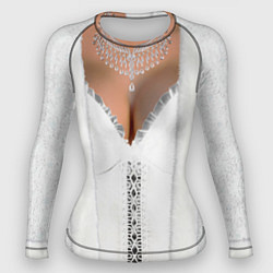 Женский рашгард Костюм невесты с ожерельем