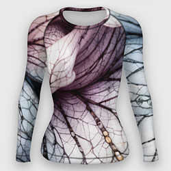 Рашгард женский Раскрытый цветок, цвет: 3D-принт