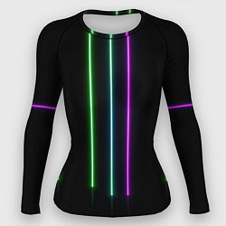 Женский рашгард Neon stripes