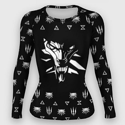 Рашгард женский Ведьмак логотипы, цвет: 3D-принт