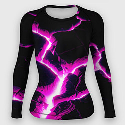 Женский рашгард Color pink black