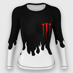 Женский рашгард Monster energy red logo