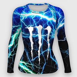 Женский рашгард Monster energy electro