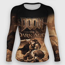 Рашгард женский Doom the dark ages, цвет: 3D-принт
