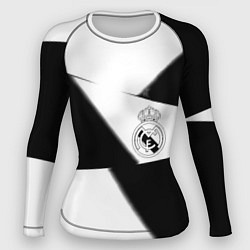 Женский рашгард Real Madrid geometry black