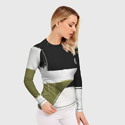 Рашгард женский Changan логотип, цвет: 3D-принт — фото 2