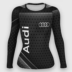 Женский рашгард Audi текстура
