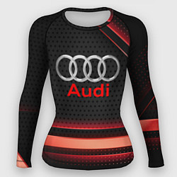 Рашгард женский Audi sport auto, цвет: 3D-принт