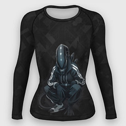 Женский рашгард Ксеноморф на корточках