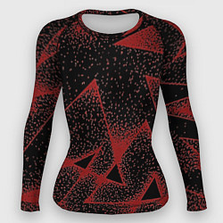 Женский рашгард Triangles with dots