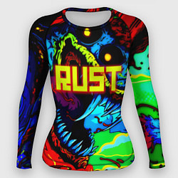 Рашгард женский Rust hyperbeast, цвет: 3D-принт
