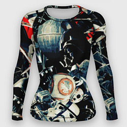 Рашгард женский Звездные войны персонажи, цвет: 3D-принт