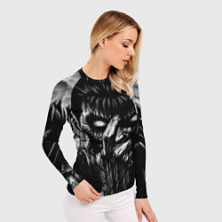 Рашгард женский Гэтс берсерк закрывает лицо, цвет: 3D-принт — фото 2