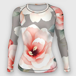 Женский рашгард Нежные цветы
