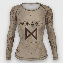 Рашгард женский Monarch sciences, цвет: 3D-принт