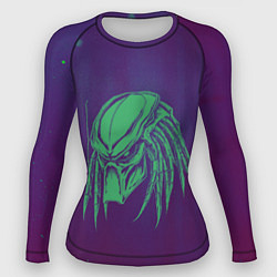Рашгард женский Внеземной хищник, цвет: 3D-принт