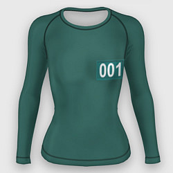 Женский рашгард Игра кальмара 001