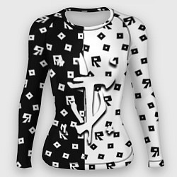 Рашгард женский Doom x roblox pattern, цвет: 3D-принт