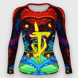 Рашгард женский Doom hyper monster, цвет: 3D-принт