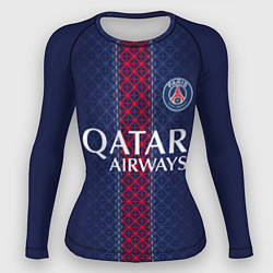 Рашгард женский ПСЖ домашняя форма 25 26, цвет: 3D-принт