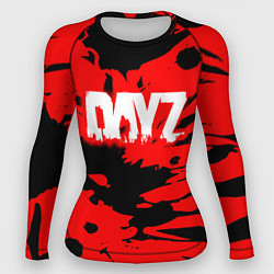 Рашгард женский Dayz текстура краски монстр, цвет: 3D-принт