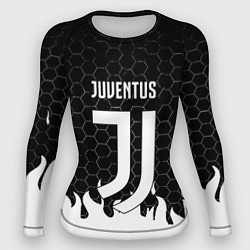 Женский рашгард Juventus соты огонь