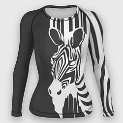 Женский рашгард Зебра