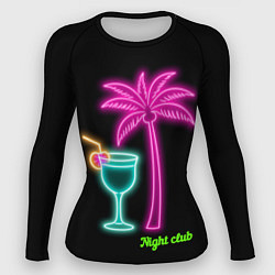 Женский рашгард Night club