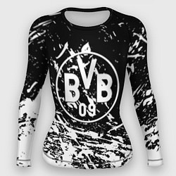 Женский рашгард Borussia белые краски