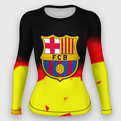 Женский рашгард Borussia абстракция золото геометрия