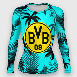 Женский рашгард Borussia неоновые тропики гта