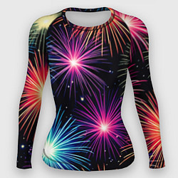 Женский рашгард Стилизованный праздничный салют