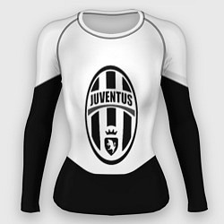 Женский рашгард Juventus полосы