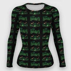 Женский рашгард Halloween pattern