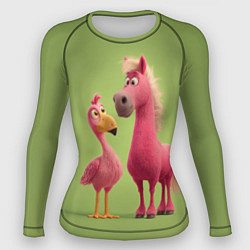 Женский рашгард Розовые они такие