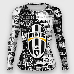 Женский рашгард Juventus рок музыка