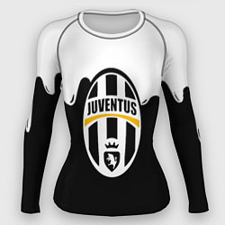 Женский рашгард Juventus капли красок