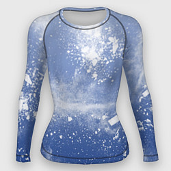 Женский рашгард Снежки попали в тебя