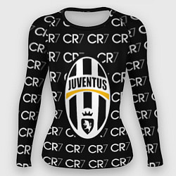 Женский рашгард Juventus sport pattern