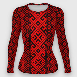 Женский рашгард Стиль славянский орнамент
