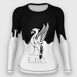 Женский рашгард Ливерпуль разводы красок