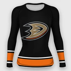 Рашгард женский Anaheim Ducks Selanne, цвет: 3D-принт